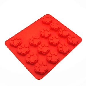 ベンハイダドッグペットプレミアムシリコンボーンシェイプベーキングモールド、ドッグポーシリコンケーキパン - Product Image 4