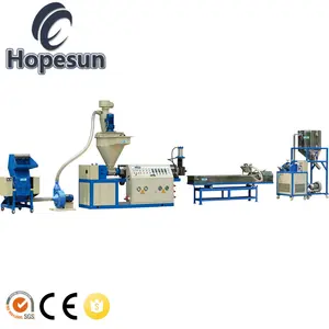 Chuyên nghiệp PP PE PA chất thải phim nhựa pelletizing máy