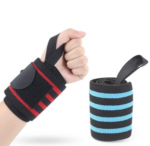 สายรัดข้อมือไนลอนนีโอพรีนสำหรับยกน้ำหนักการฝึกออกกำลังกายแบบยกน้ำหนัก-แบบจำลอง # HW-04 - Product Image 5