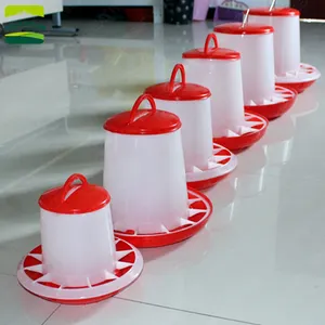 Hot sale plastic drinker and feeder pan / poultry feeder 2020