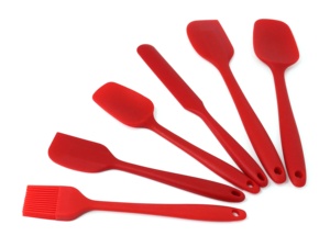 Herramientas de cocina <span class=keywords><strong>para</strong></span> hornear, accesorio de cocina <span class=keywords><strong>para</strong></span> barbacoa, espátula de silicona de fácil limpieza y juego de pinceles, 6 piezas - Product Image 3