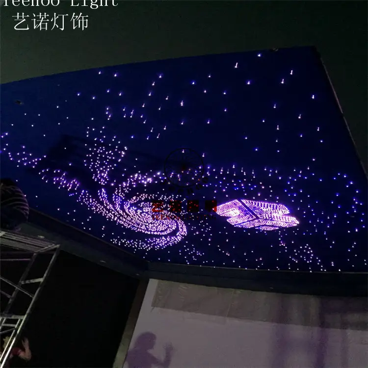 장식적인 별 천장/은하 모양 ktv의 디스코, 막대기 사용 훈장 빛