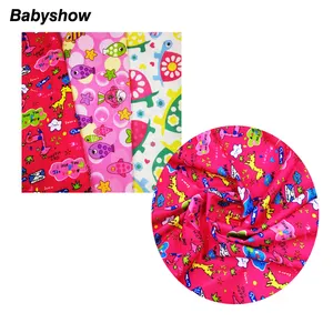 PUL fabric waterproof breathable customized digital printed TPU membrane DIY for baby cloth diapers wet bags