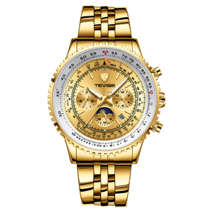 <span class=keywords><strong>Montre</strong></span> mécanique automatique pour hommes, 1 pièce, accessoire classique en acier inoxydable, de la marine, à la mode - Product Image 5