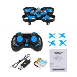Nouveau drone RC mini <span class=keywords><strong>JJRC</strong></span> <span class=keywords><strong>H36</strong></span> 2018, 2.4G 4 canaux, gyro 6 axes, quadricoptère RC, flip 3D, mode sans tête, retour à une touche, jouet anti-choc - Product Image 6