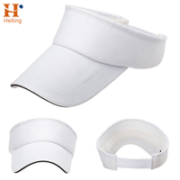 Proveedor de China en Alibaba, gorra de visera personalizada, visera corta bordada, visera deportiva personalizada promocional Vap