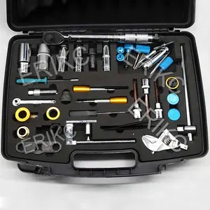 Auto common rail injektoren reparatur werkzeuge heißer produkte del/phi diesel injektor tools diesel injektor reinigung maschine 40 PCS