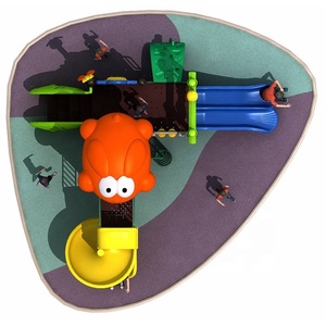 Precio barato CE de acero galvanizado de resistencia la envejecimiento tubo patio al aire libre de diapositiva de los niños - Product Image 2