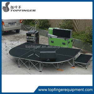 TFR construyendo una plataforma etapa/pole dance etapa/escenario para <span class=keywords><strong>conciertos</strong></span> al aire libre - Product Image 4