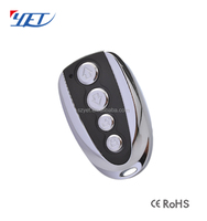 Télécommande métallique YET003 pour copie de code face à face, pour porte de garage, portail coulissant, contrôle d'accès RF