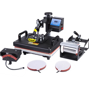 6 in 1 combinata della pressa di calore della macchina cap tazza di t-shirt <span class=keywords><strong>Stampa</strong></span> di Scambio di Calore Macchina di sublimazione di <span class=keywords><strong>stampa</strong></span> - Product Image 5