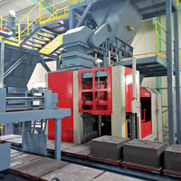 Machine de moulage de sable sans vide, moulinet de freins automatiques, ligne de Production de disques, livraison en chine
