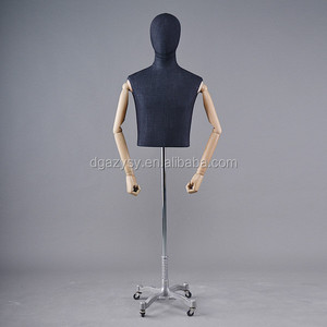 Mode <span class=keywords><strong>couture</strong></span> moitié corps masculin <span class=keywords><strong>mannequin</strong></span> <span class=keywords><strong>sur</strong></span> vente - Product Image 1