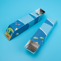 2019 Jouets éducatifs BRICOLAGE Papier Tube Télescope Mini Pliant Carton Périscope pour Enfants