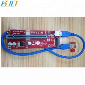 Ver 008S SATA kết nối điện PCI Express PCI-E 1X đến 16X Riser Card cho đồ họa Video Card - Product Image 5