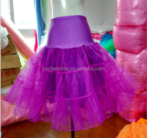 Sottogonna colorata in Tulle al ginocchio da 16 colori all'ingrosso per donna gonna Tutu da danza classica - Product Image 2
