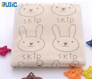 Mini Portable Cute Rabbit Microfiber Absorbent Drying Kids Wipe Bath Towel Washcloth Baby Towel