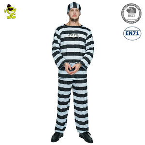 Disfraces de <span class=keywords><strong>prisionero</strong></span> para <span class=keywords><strong>hombre</strong></span> adulto, <span class=keywords><strong>disfraz</strong></span> de fantasía para fiesta de Halloween, Cosplay - Product Image 2