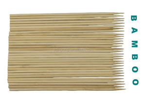 Resistencia al calor fácil limpieza salud pincho de bambú ronda para los niños - Product Image 2