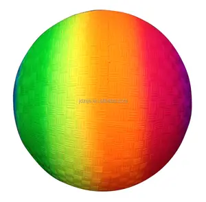 8.5/9/16 Inch PVC Rainbow Warna Solid Taman Bermain Bola