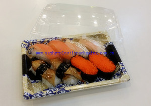 los alimentos de grado de alimentos desechables recipiente con tapa para envases de <span class=keywords><strong>sushi</strong></span> - Product Image 1