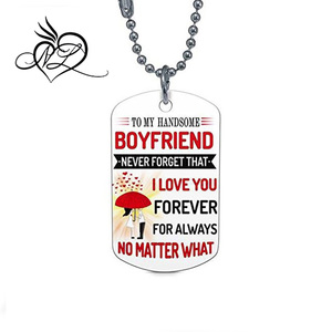 Te amo a <span class=keywords><strong>mi</strong></span> <span class=keywords><strong>novio</strong></span> <span class=keywords><strong>para</strong></span> siempre Etiqueta de perro de <span class=keywords><strong>cumpleaños</strong></span> regalo de graduación militar - Product Image 1