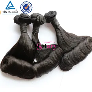 Sehr dickes Haar Bündel 12A Virgin Double Drawn Magical Curl Kambodscha nisches Haar