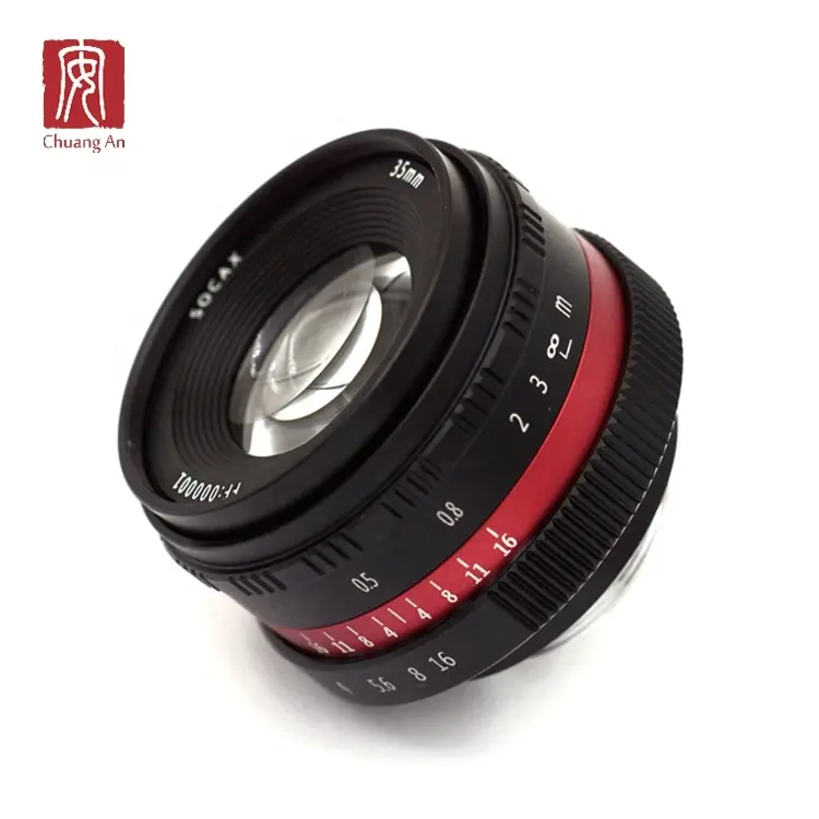 Yeni Fujian 35mm C montaj kamera Lens için makine görüş