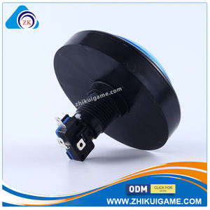 Prezzo di fabbrica Arcade pulsante illuminato <span class=keywords><strong>12V</strong></span> interruttore luce pulsante, grandi giochi pulsante rosso - Product Image 5