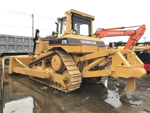 Topadora de Orugas Usada en Buen Estado, Cat D7R, Precio Bajo, Topadora Caterpillar D7 D7H D7G D7G2 con Ripper en Venta - Product Image 5