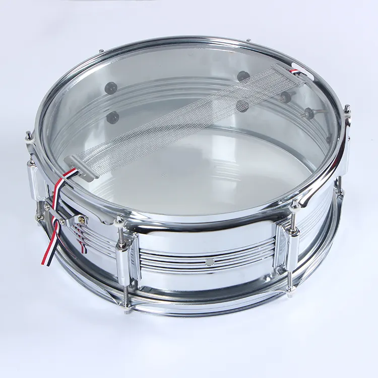 GE120 Oppervlak plating Chrome china sliver snare drum