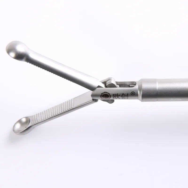 Euprun fórceis reutilizáveis laparoscópico, 10mm 330mm, para captar, fórceps, biopsia, autoclavável, de aço inoxidável, preço de fábrica