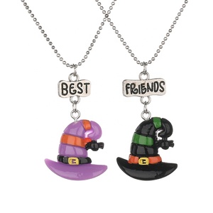 Los niños mejor amigo para siempre de dibujos animados de animales COLLAR COLGANTE para niñas niño adolescente amistad BFF para <span class=keywords><strong>3</strong></span>