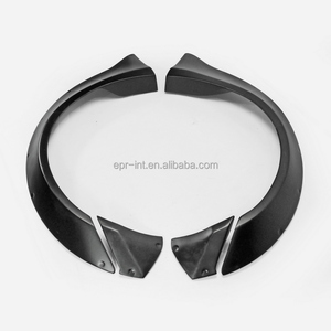 Guardabarros delantero de fibra de vidrio estilo Infiniti G37 LB, 4 Uds., arco de rueda - Product Image 1