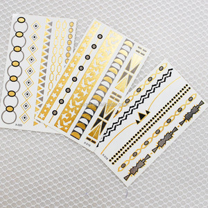 Colorido metal seguro <span class=keywords><strong>tatuaje</strong></span>/<span class=keywords><strong>hombre</strong></span> etiqueta engomada del <span class=keywords><strong>tatuaje</strong></span> de China - Product Image 1
