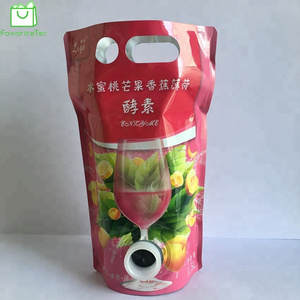1.5L de embalaje de bebidas de papel de aluminio bolsa de <span class=keywords><strong>vino</strong></span> en <span class=keywords><strong>caja</strong></span> de dispensador <span class=keywords><strong>con</strong></span> caño <span class=keywords><strong>grifo</strong></span> - Product Image 1