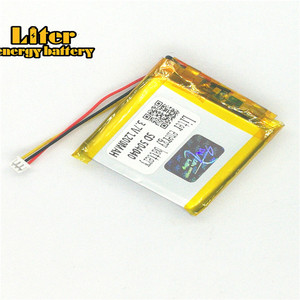 Connector 1,25-3 p 3,7 V 504040 1200 mAh rechargeable LiPo battery solar Li ion polymer lithium battery with PCM - Product Image 3