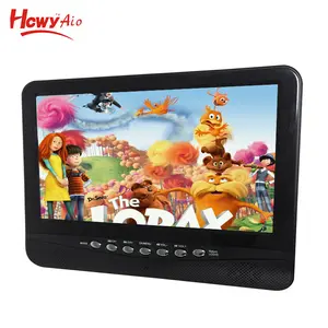 Panas 7 Inch Portable DVB-T2 TV LCD 720P untuk Mini Digital TV 7 Inch