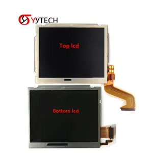 SYYTECH หน้าจอ LCD ด้านบนล่างสุด,สำหรับซ่อม Nintendo DS Lite NDS NDSL NDSI 3DS 3 Dsxl/ll New 3DS LL XL