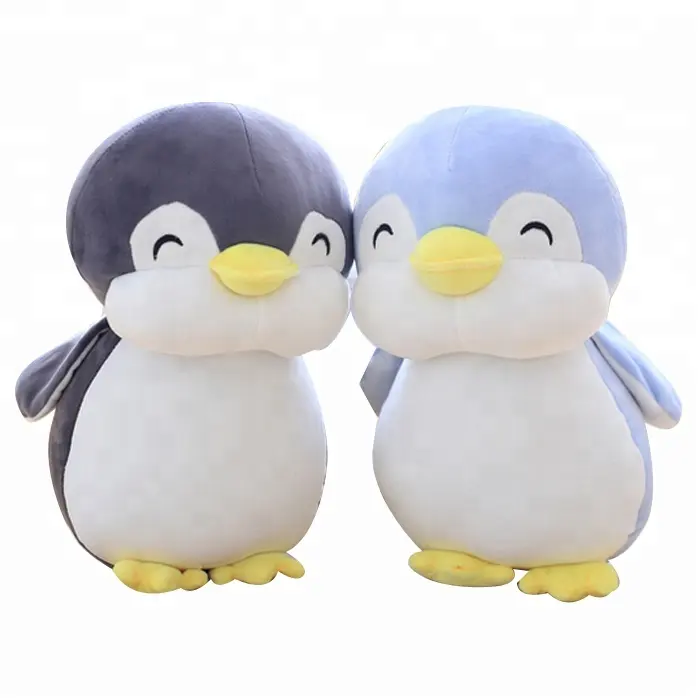 Peluche de pingüino supersuave y elástico, almohada de pingüino de peluche a la venta
