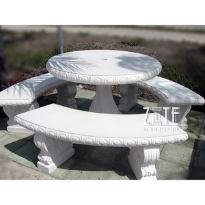 Mesa y sillas <span class=keywords><strong>de</strong></span> granito <span class=keywords><strong>de</strong></span> <span class=keywords><strong>piedra</strong></span> para <span class=keywords><strong>jardín</strong></span> al aire libre, gran oferta - Product Image 1