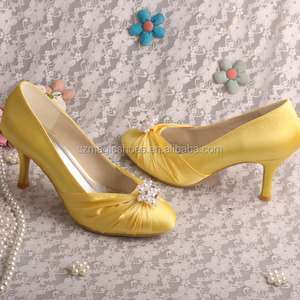 Scarpe Gialle da Donna con Tacco Alto 8CM - Product Image 3