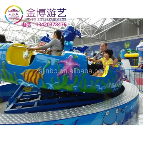 Most popular magic ocean mill turntable rotation kiddie rides, park rotation rides