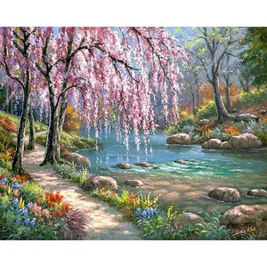 CHENISTORY DZ1276 Painting By Numbers Pictures Natural Scenery for living room