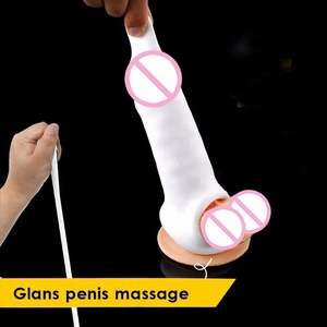 Erkek Masturbator Kupası Yumuşak Silikon Cep Kedi Glans Kol Stimülasyonu Penis Masajı Cilt Hissediyorum - Product Image 5
