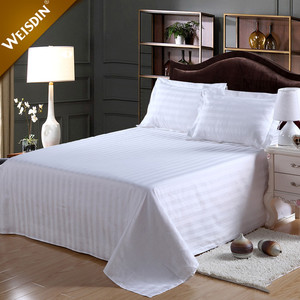 China <span class=keywords><strong>hotel</strong></span> forniture biancheria <span class=keywords><strong>tessile</strong></span> bianco <span class=keywords><strong>hotel</strong></span> di lusso raso della banda 100% cotone biancheria da letto set - Product Image 5