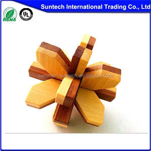 Gioco Educativo <span class=keywords><strong>in</strong></span> <span class=keywords><strong>Legno</strong></span> per Adulti, Rompicapo Intelligente per Allenamento Mentale - Product Image 4