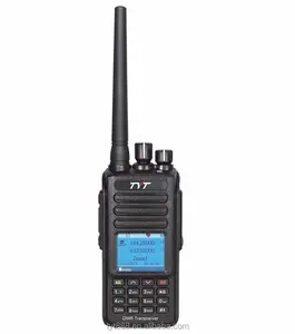 TYT 2018 novo DMR rádio VHF + UHF dual band barato MD-UV390, IP67 à prova d' água, GPS opcional