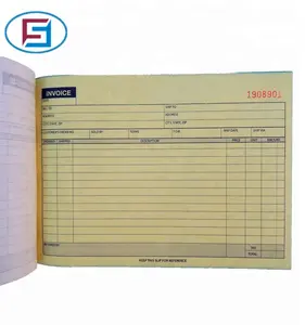 Receipt Book Duplicate Carbonless Receipt Invoice Book Tax Invoice NCR Book Printing