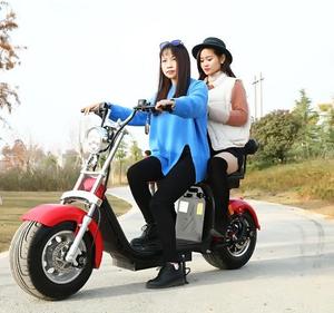 Eec Coc Citycoco Elektrische Scooter 1000W 1500W 2000W 3000W 60V High Power E-Scooter